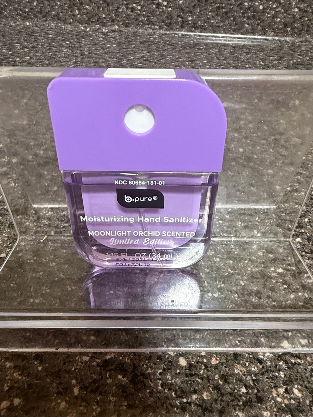 Moisturizing Hand Sanitizer - Moonlight Orchid Scented (Purple)